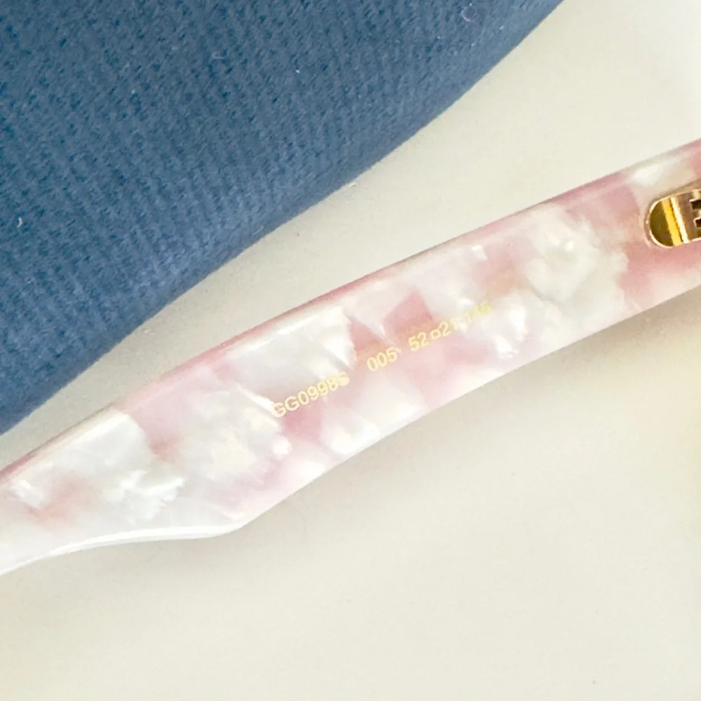 Pink/ Black Gucci Sunglasses - Picture 6 of 6